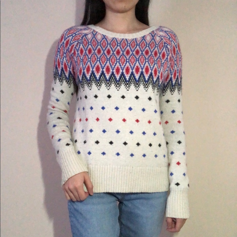 AEO Colorful Knit Sweater